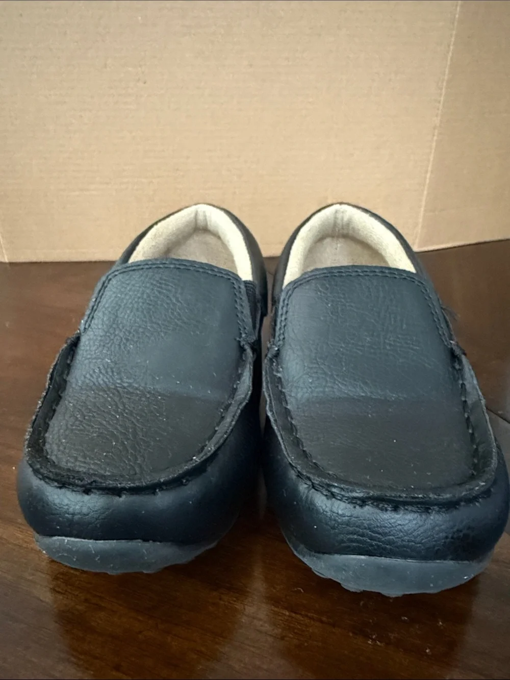 The Children's Place Black Kids Slip-On Loafers